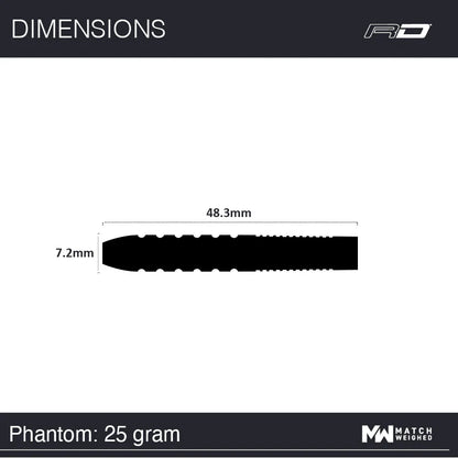 Red Dragon Phantom 90% Tungsten 25 gram