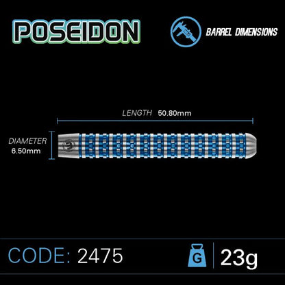 Winmau Poseidon 23 gram 90% Tungsten alloy