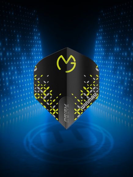Prism Delta MvG (Michael Van Gerwen) Black, Green & Grey Extra Thick