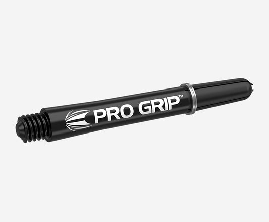 Target Pro Grip Nylon Dart Shafts - Medium Black (3 Sets)
