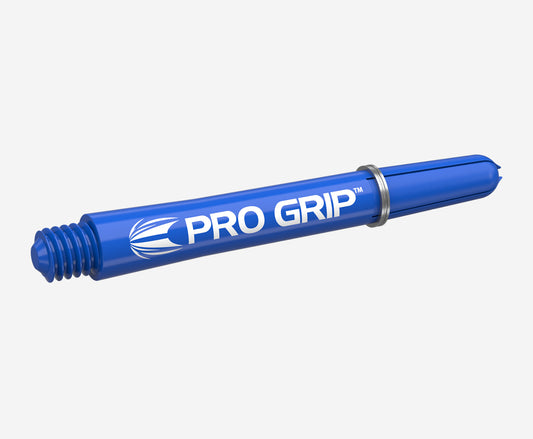 Target Pro Grip Nylon Dart Shafts - Short Blue (3 Sets)