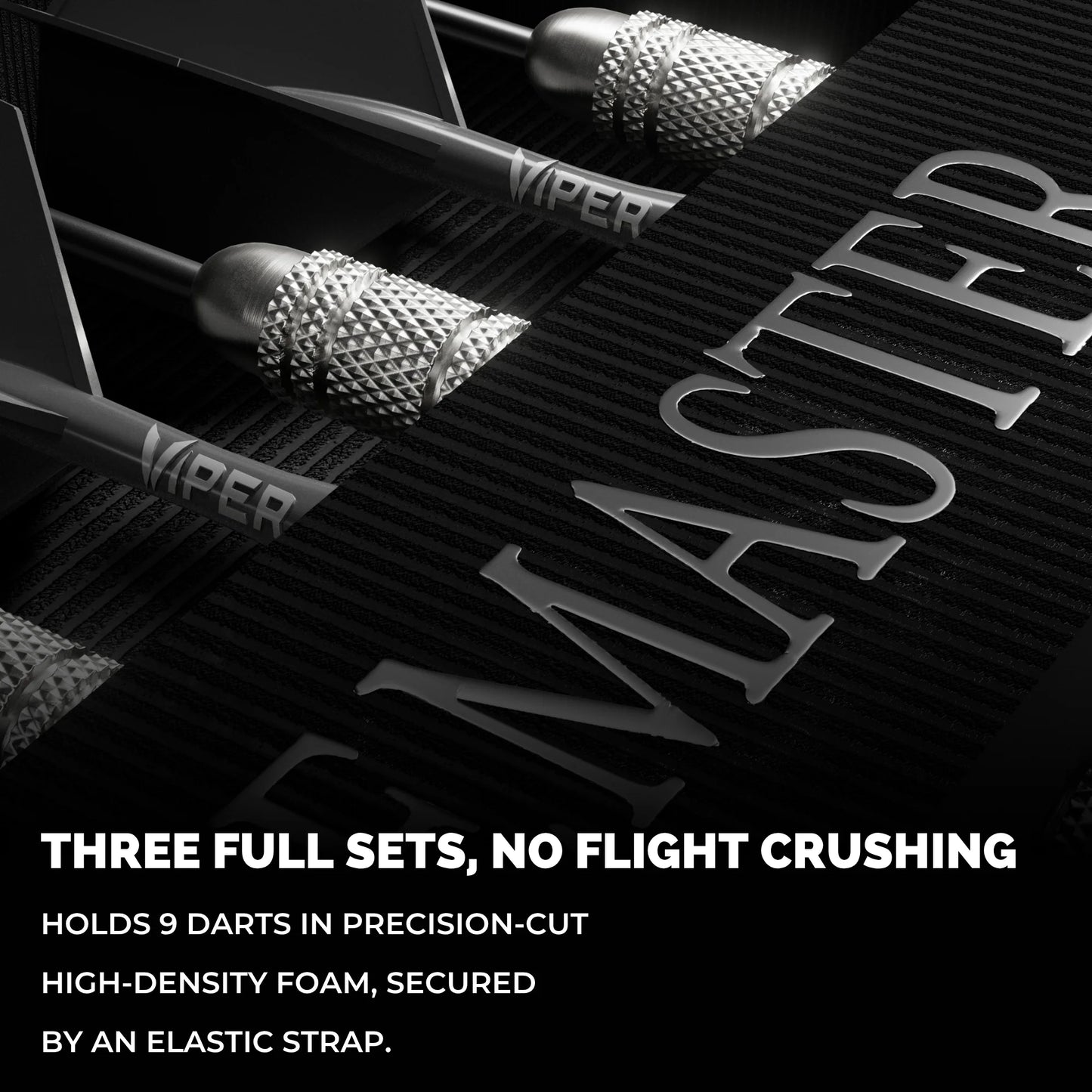 Casemaster Maxx 3 Dart Case - Black