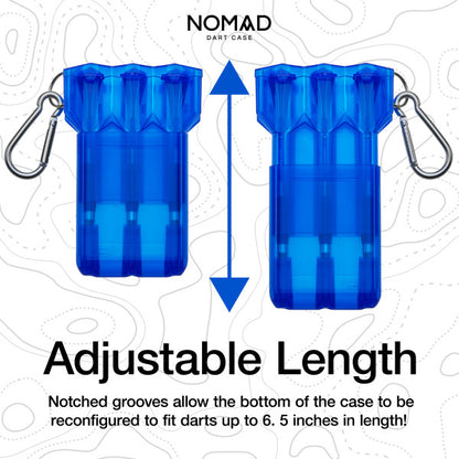 Casemaster Nomad Adjustable Dart Case Blue