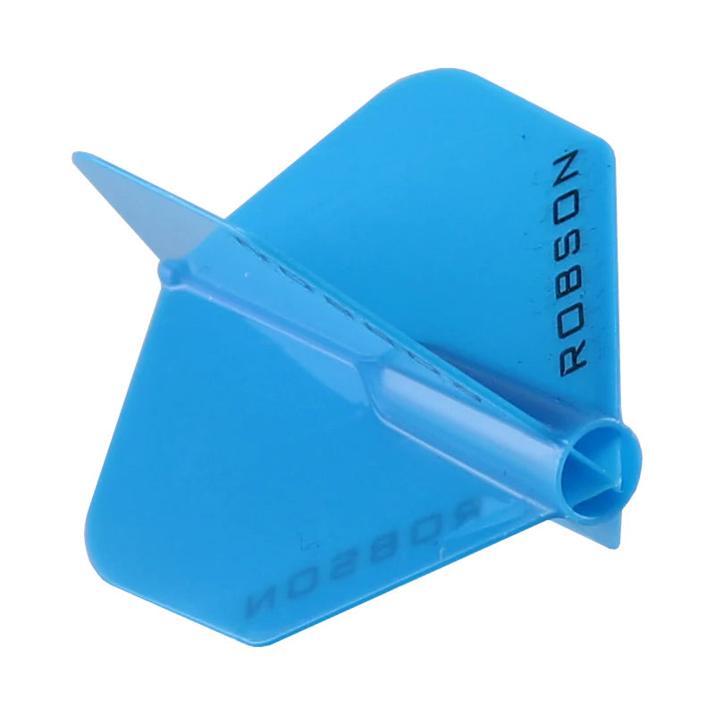 Robson Plus Dart Flights - Shape Blue