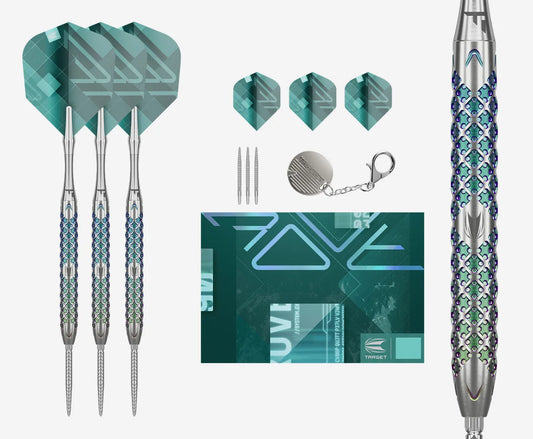 Target Rove 01 SP Swiss Point Steel Tip Darts 90% Tungsten 22g