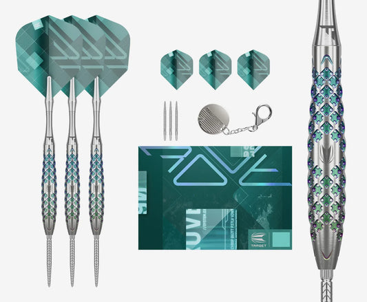 Target Rove 02 SP Swiss Point Steel Tip Darts 90% Tungsten 23g