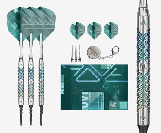 Target Rove 10 Soft Tip Darts 90% Tungsten 18g