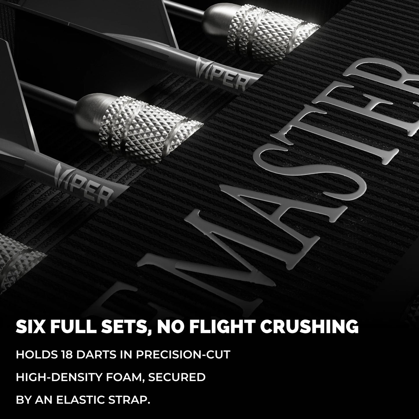 Casemaster Maxx 6 Dart Case - Black