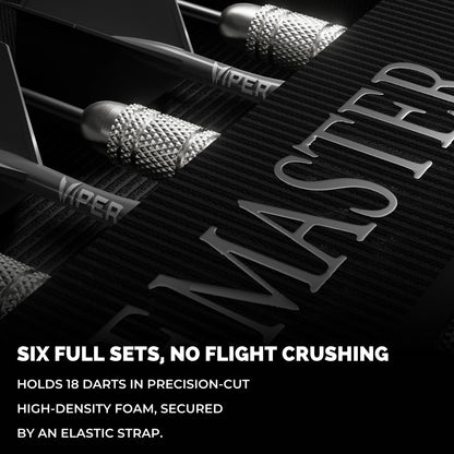 Casemaster Maxx 6 Dart Case - Black