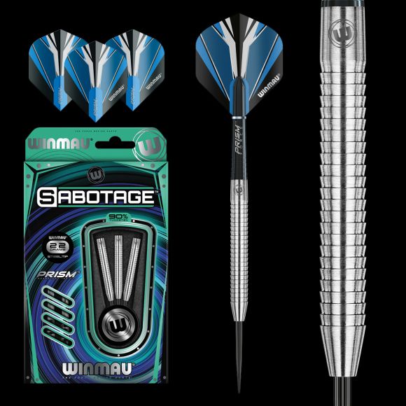 Winmau Sabotage 22 gram 90% Tungsten alloy
