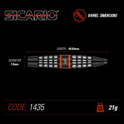 Sicario 21 gram 90% Tungsten alloy