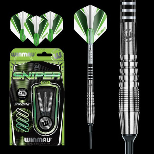 Winmau Sniper 18 gram 90% Tungsten alloy SOFT TIP