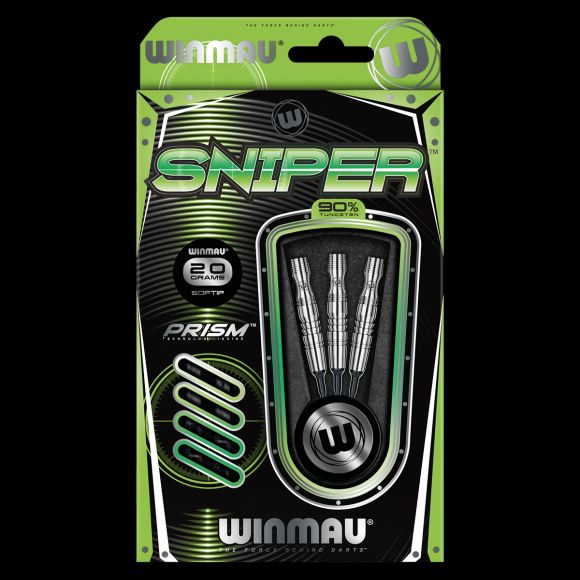 Winmau Sniper 20 gram 90% Tungsten alloy SOFT TIP