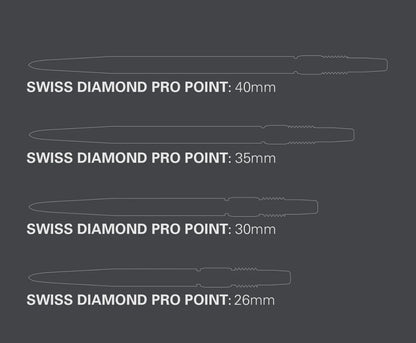 Target Swiss Diamond Pro Steel Point - Black 30mm