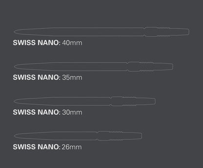 Target Swiss Nano Steel Point - Gold 35mm