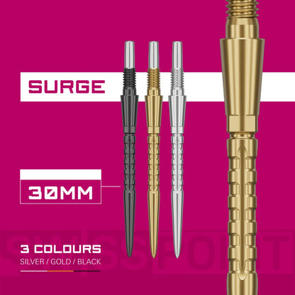 Target Swiss Storm Surge Point - Gold 30mm