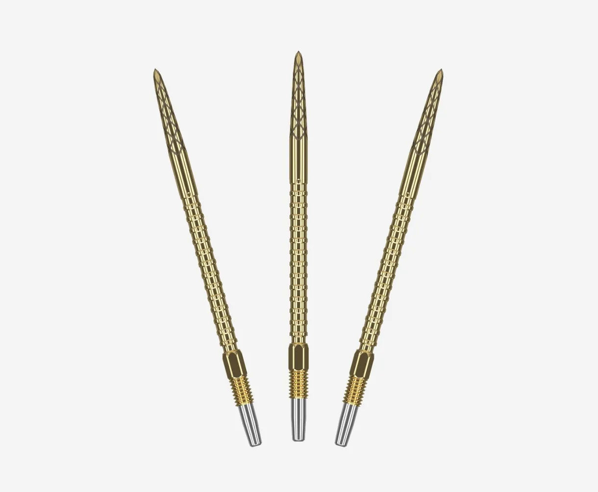 Target Swiss Diamond Pro Surge Grip Steel Point - Gold 35mm