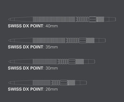 Target Swiss DX Steel Point - Black 26mm