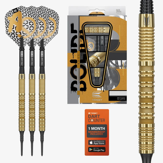 Target Bolide Envy Soft Tip Darts 90% Tungsten 18g