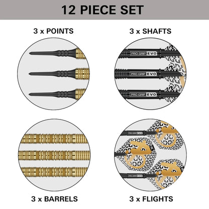 Target Bolide Envy Soft Tip Darts 90% Tungsten 18g