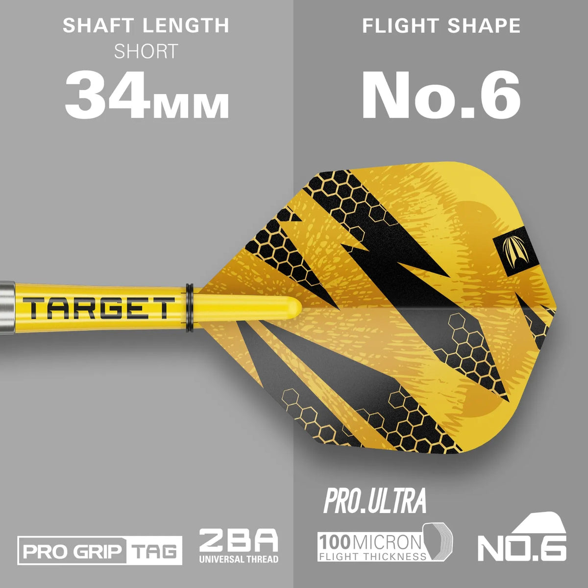 Target Buzz 11 Soft Tip Darts 90% Tungsten 20g