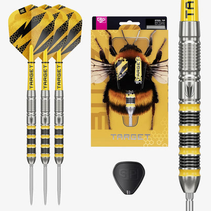 Target Buzz 01 Swiss Point Steel Tip Darts 90% Tungsten 23g