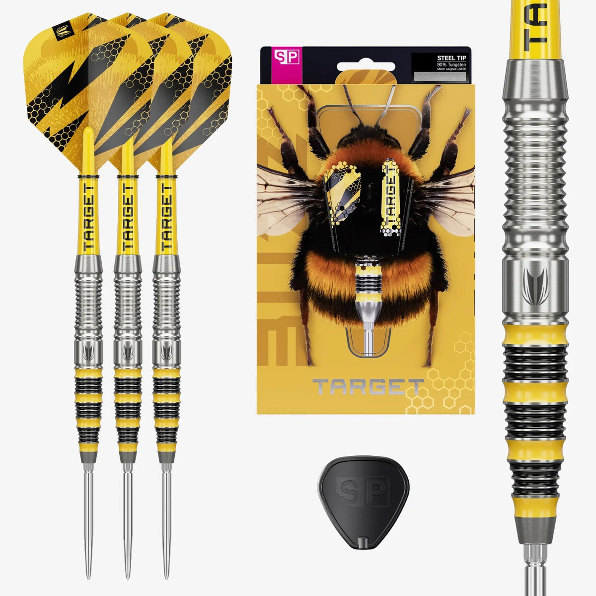 Target Buzz 03 Swiss Point Steel Tip Darts 90% Tungsten 25g