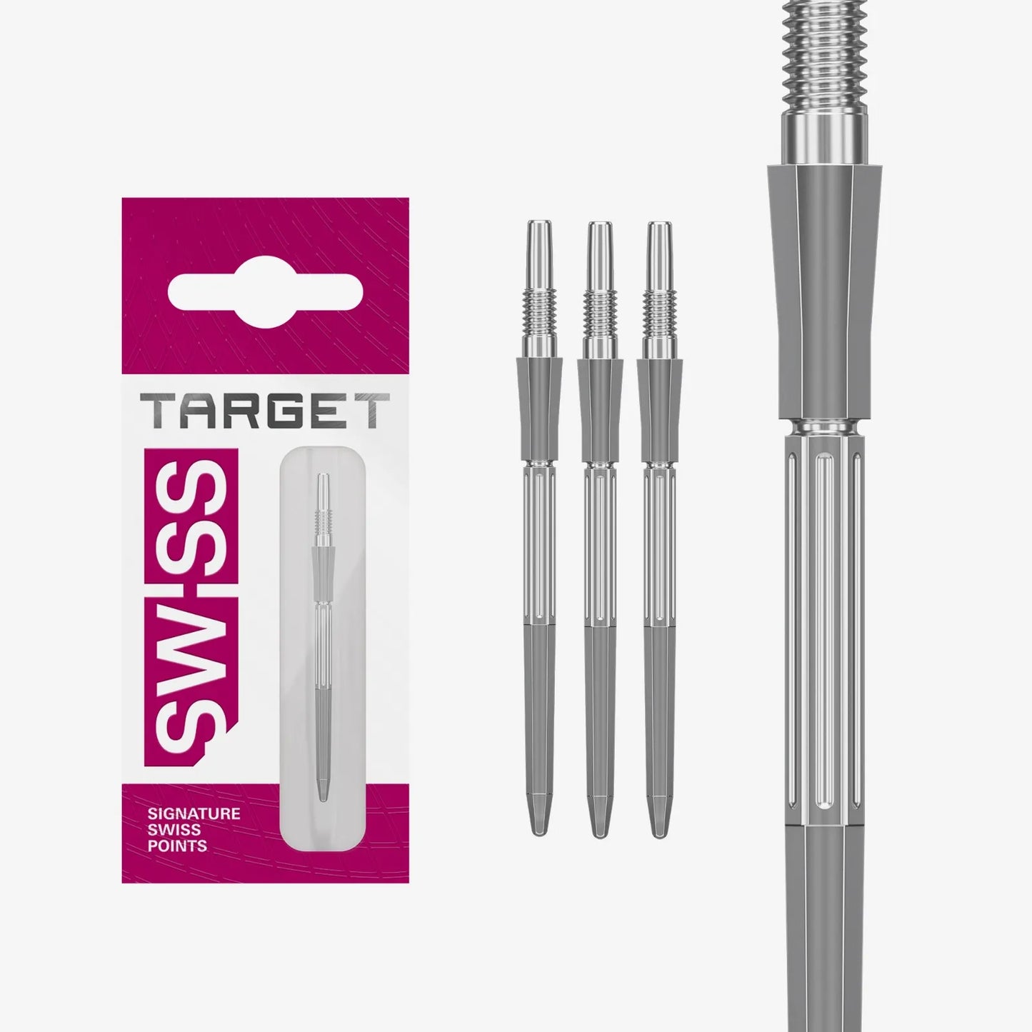 Target Elysian Archetype 43 Steel Swiss Point - Silver 30mm