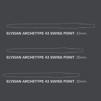 Target Elysian Archetype 43 Steel Swiss Point - Silver 35mm