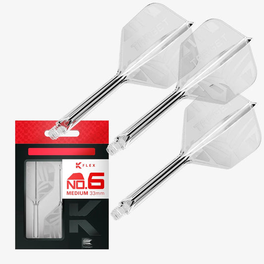 Target Printed K-Flex Flight System No. 6 Medium Clear