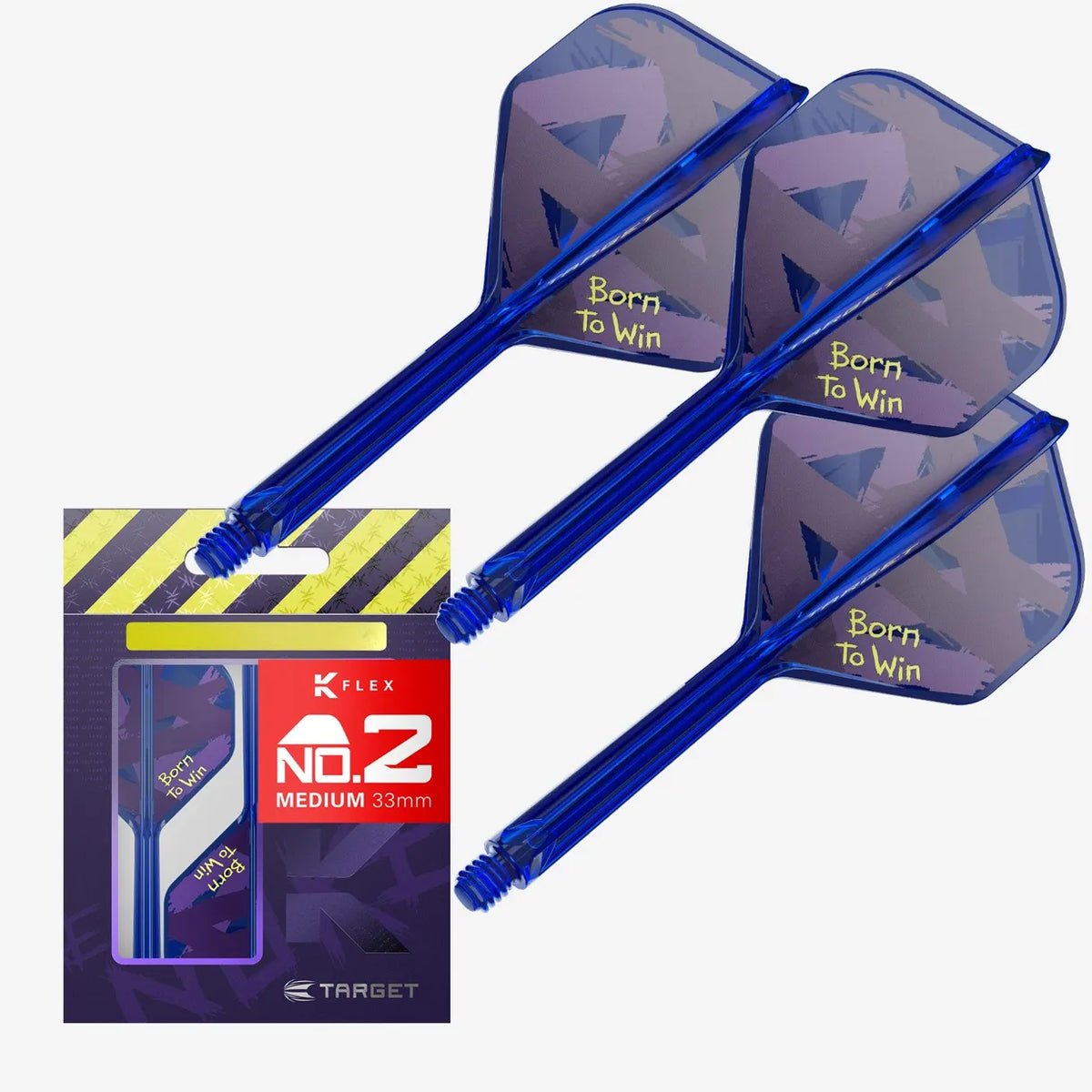Target Luke Littler Born to Win K-Flex Flight System No. 2 Medium