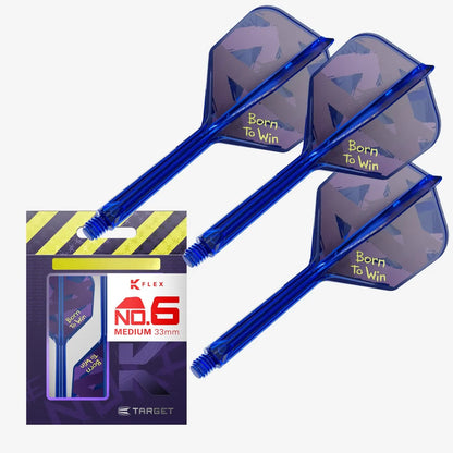 Target Luke Littler Born to Win K-Flex Flight System No. 6 Medium