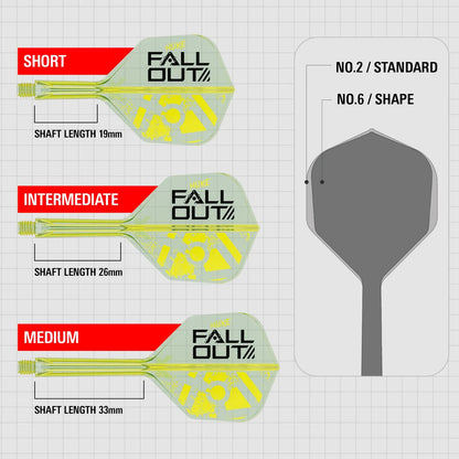 Target Luke Littler Fallout K-Flex Flight System No. 6 Short