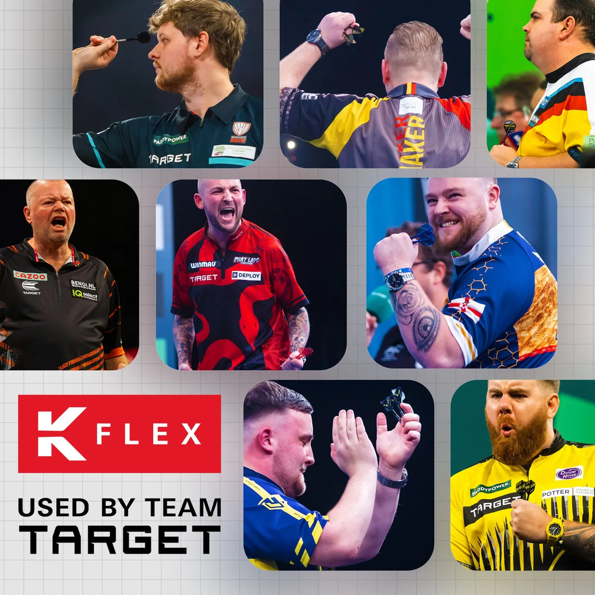 Target Luke Littler Fallout K-Flex Flight System No. 6 Short