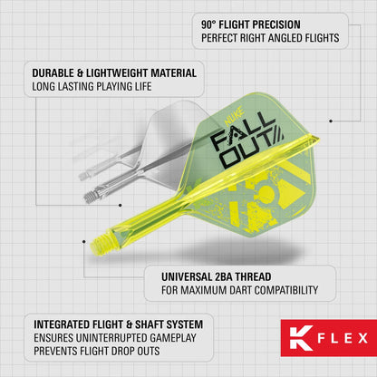 Target Luke Littler Fallout K-Flex Flight System No. 6 Short