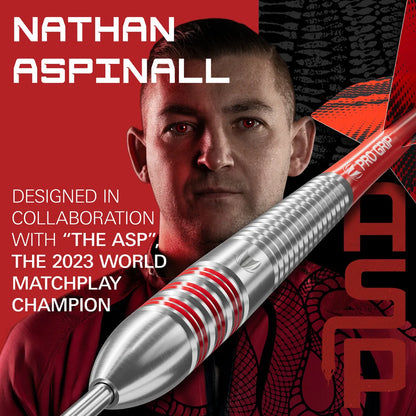 Target Nathan Aspinall The Asp Brass Steel Tip Darts 22g