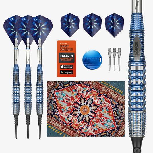 Target Phil Taylor Power Gx2 Soft Tip Darts 95% Tungsten 18g