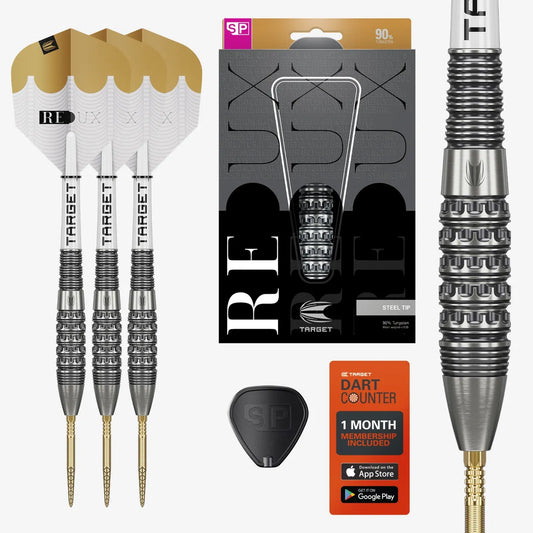 Target Redux 02 Swiss Point Steel Tip Darts - 24gm