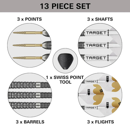 Target Redux 03 Swiss Point Steel Tip Darts - 26gm