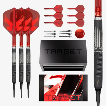 Target Shift Soft Tip Darts 90% Tungsten 18g