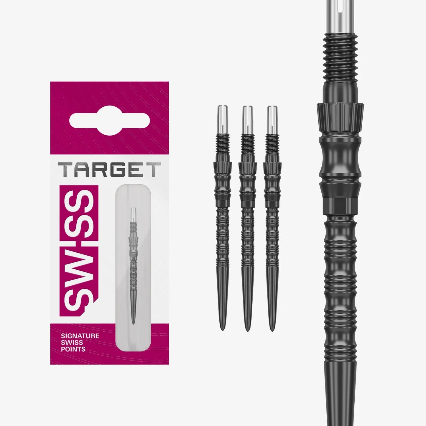 Target Signature TRB Steel Swiss Point - Black 42mm
