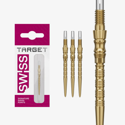 Target Signature TRB Steel Swiss Point - Gold 30mm