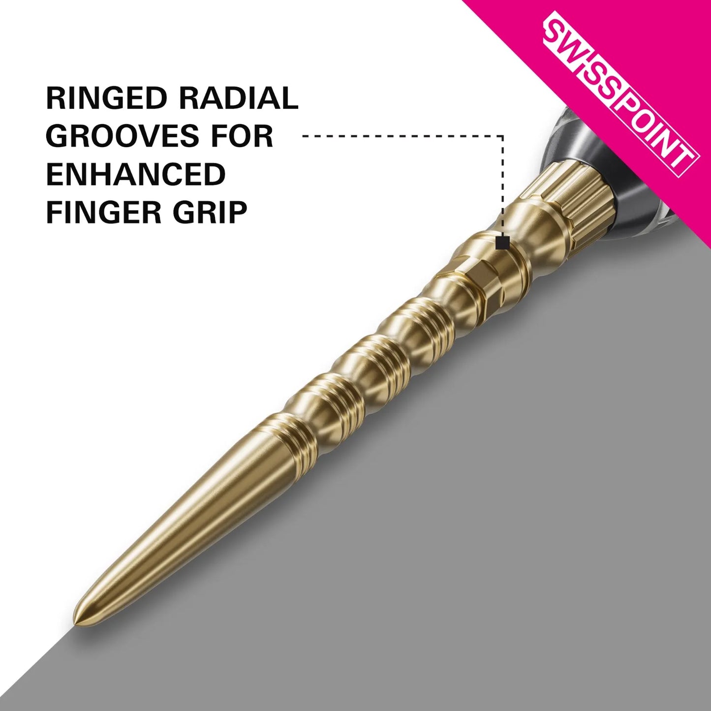 Target Signature TRB Steel Swiss Point - Gold 30mm