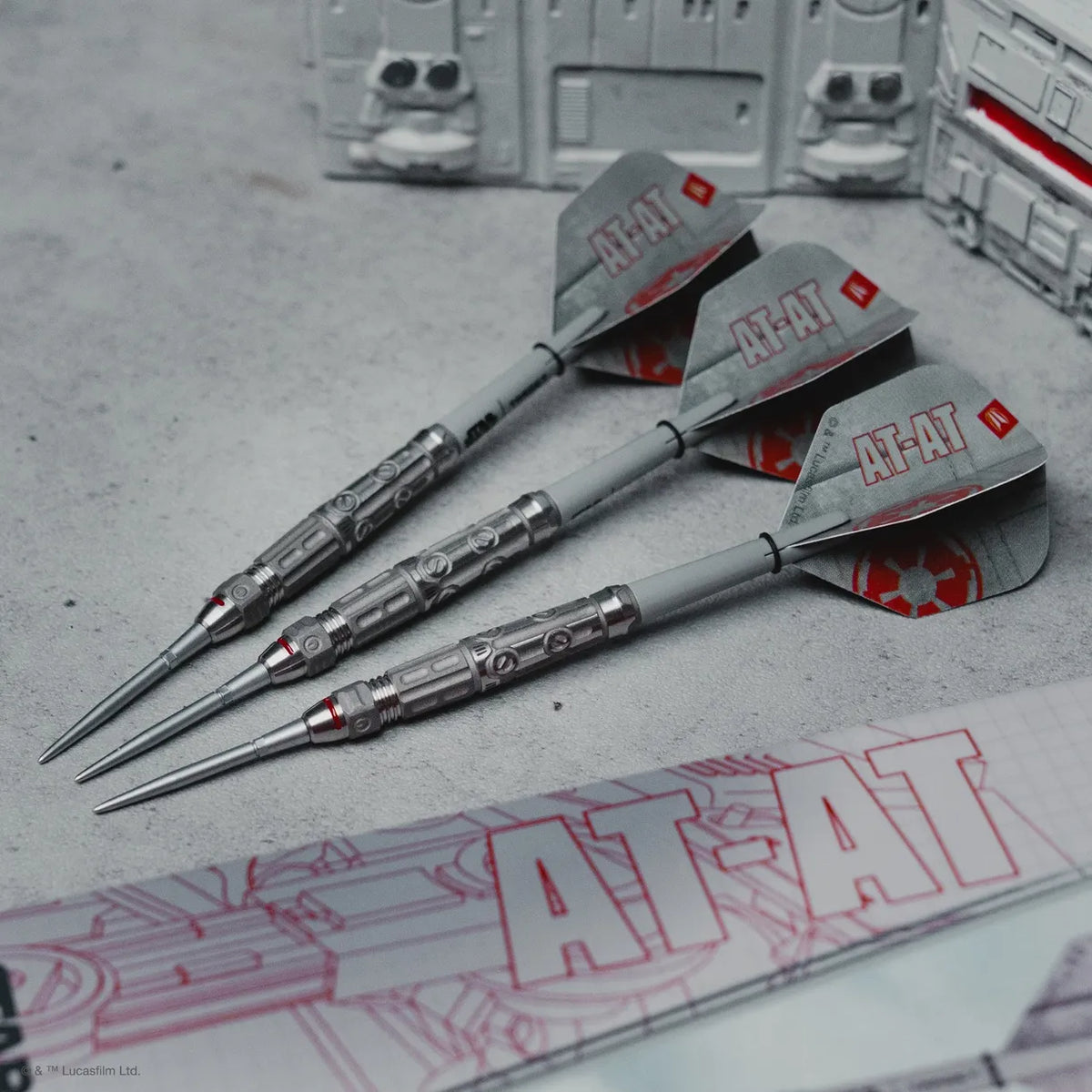 Target Star Wars AT-AT Swiss Point 90% Tungsten Steel Tip Darts - 23gm