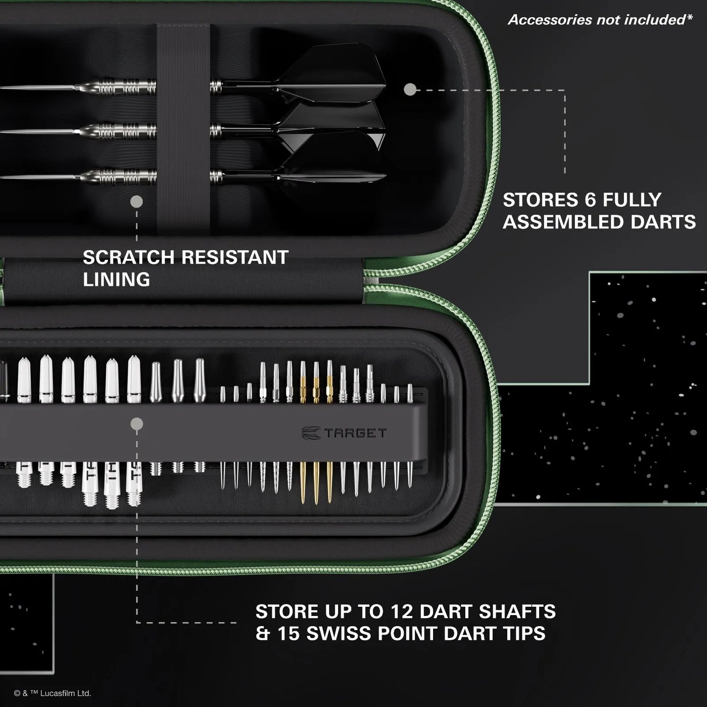 Target Star Wars Grogu BOA Dart Case