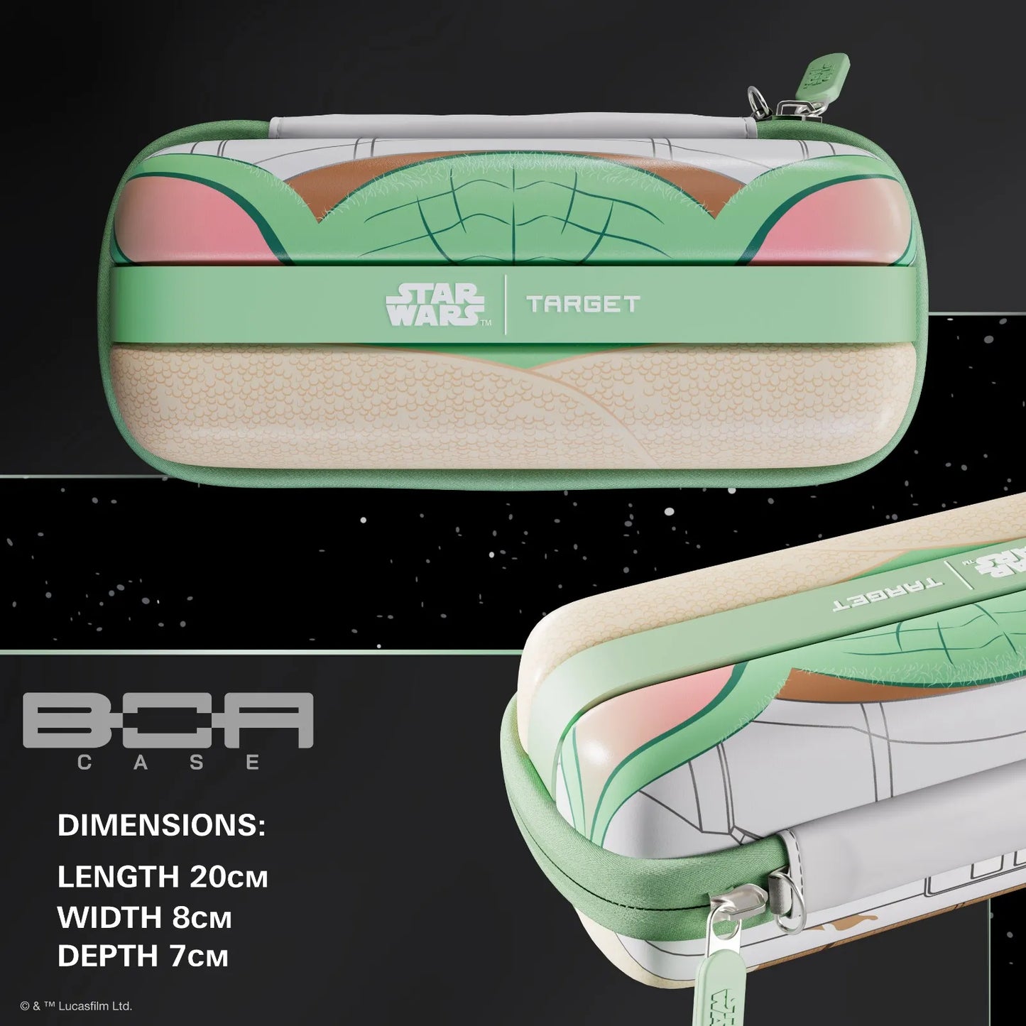 Target Star Wars Grogu BOA Dart Case