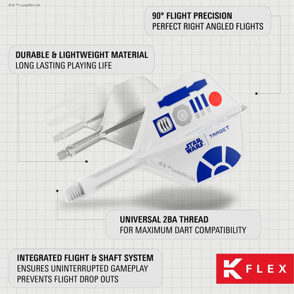 Target Star Wars R2-D2 K-Flex Flight System No. 2 Short