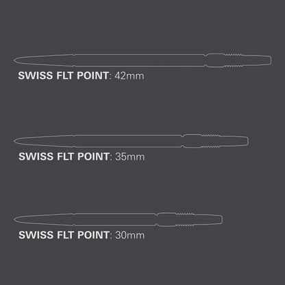 Target Swiss FLT Steel Point - Black 30mm