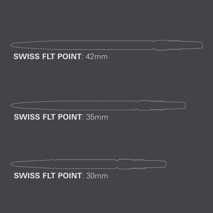 Target Swiss FLT Steel Point - Gold 30mm