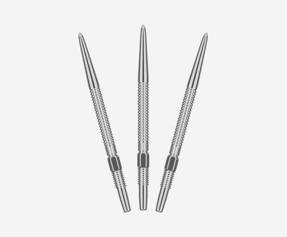 Target Swiss GRD Steel Point - Silver 30mm